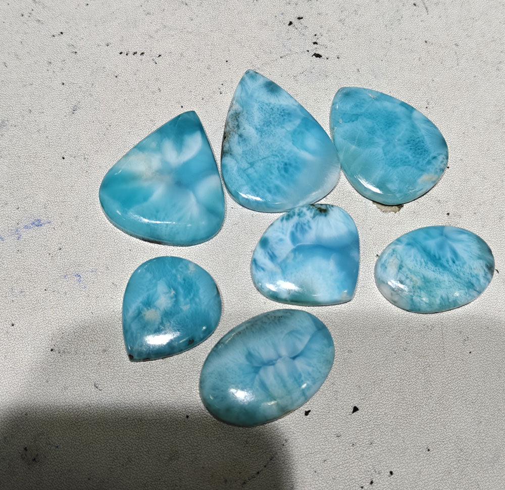 Larimar Mix Shape Loose Gemstone for Jewelry