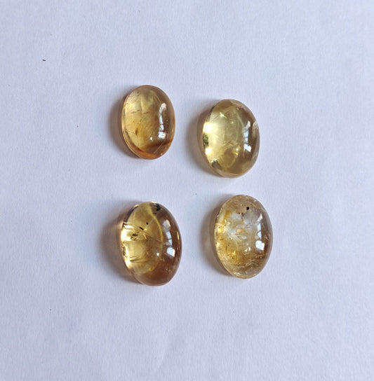 Citrine Oval Shape Loose Gemstone Handmade