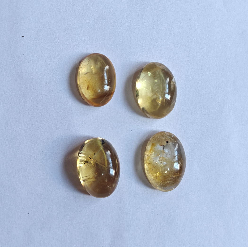 Citrine Oval Shape Loose Gemstone Handmade