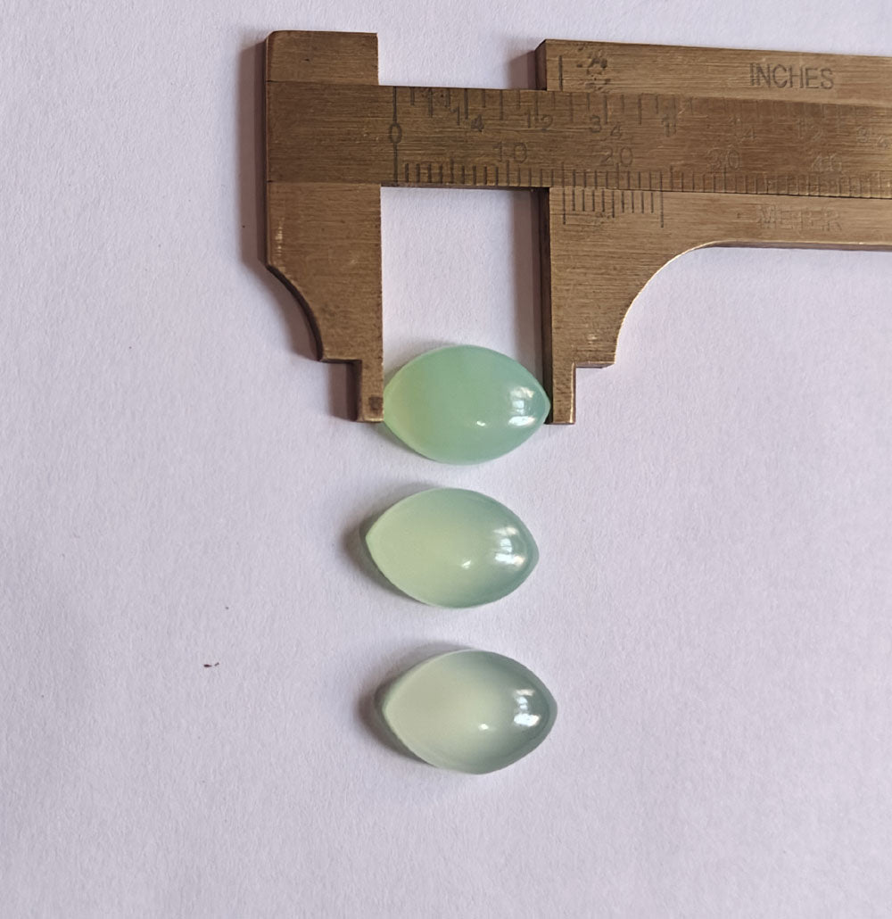 Natural Prehnite Loose Gemstone | Marquise