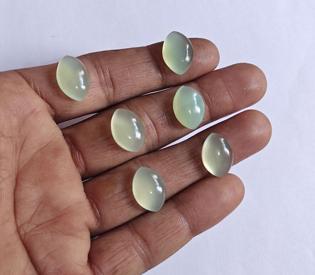 Natural Prehnite Loose Gemstone | Marquise