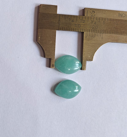 Natural Amazonite Loose Gemstone | Marquise Shape
