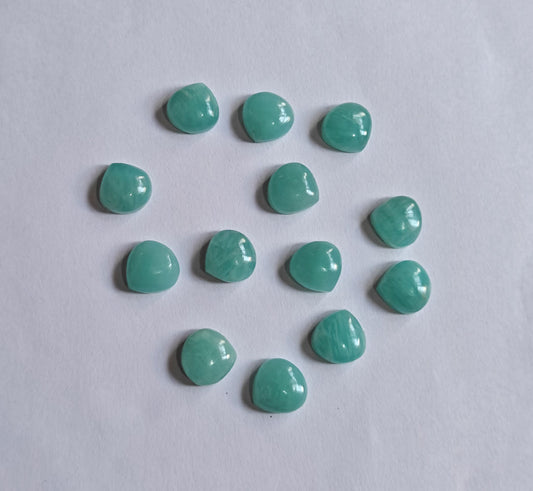 Amazonite Drop Shape Loose Gemstone Handmade