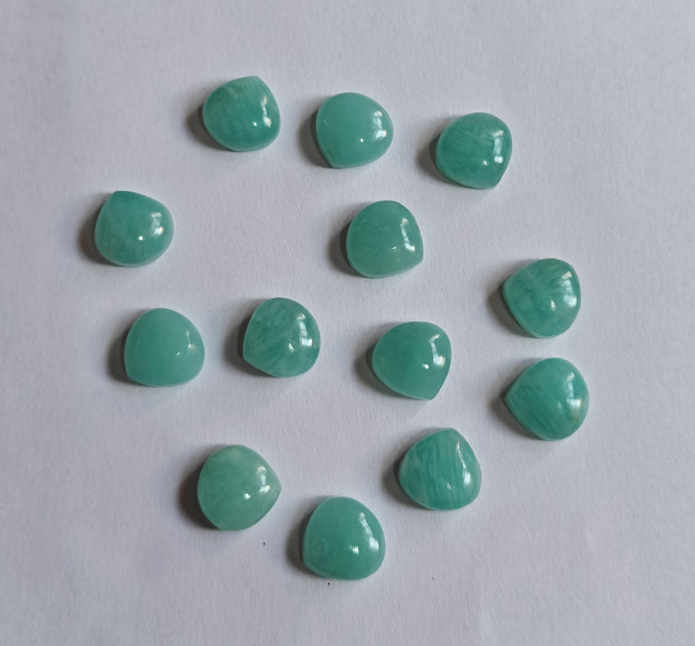 Amazonite Drop Shape Loose Gemstone Handmade