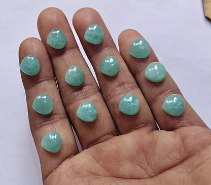 Amazonite Drop Shape Loose Gemstone Handmade
