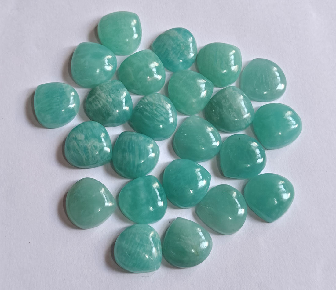 Amazonite Drop Shape Loose Gemstone Handmade