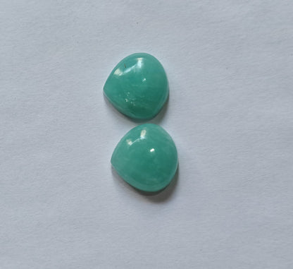 Amazonite Drop Shape Loose Gemstone Handmade