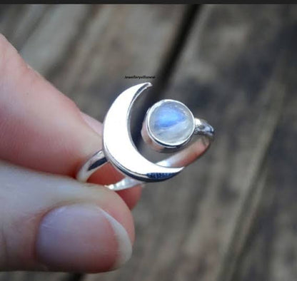 Natural Irani Turquoise Ring 6MM | 925 Silver Bezel Set