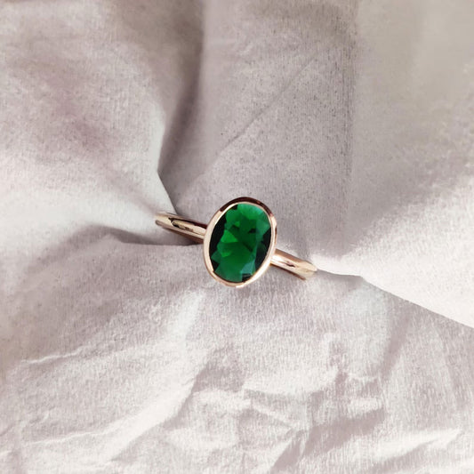 Apatite Hydro Gemstone 925 Sterling Silver Ring