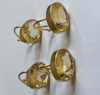 Crafted By Hand Sterling Silver Gold Plated Oval Shape Green Fluorite Gemstone 10X16MM Adjustable Ring Bezel Setting Women Vintage Ring Gift For Her Jewelry