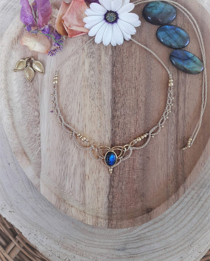 Handcrafted Macrame Gemstone Necklaces | Hari Om Creations