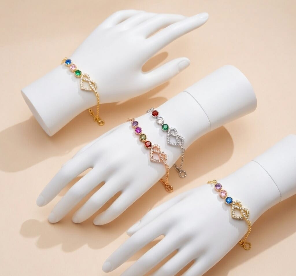 Handcrafted Heart Bracelets & Gemstone Pendants | Hari Om Creations