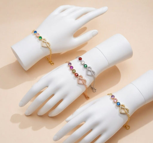 Handcrafted Heart Bracelets & Gemstone Pendants | Hari Om Creations