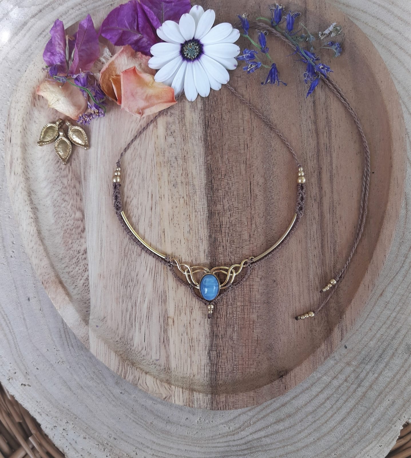 Handcrafted Macrame Gemstone Necklaces | Hari Om Creations