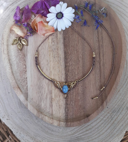 Handcrafted Macrame Gemstone Necklaces | Hari Om Creations