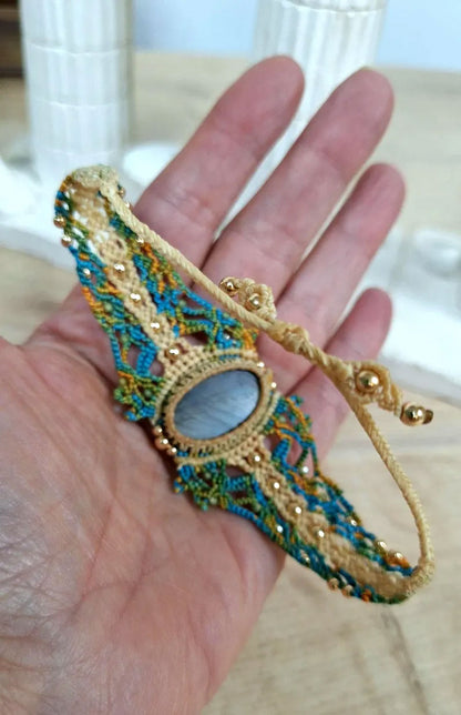 Macrame Jewelry Collections | Handmade Gemstone Bracelets
