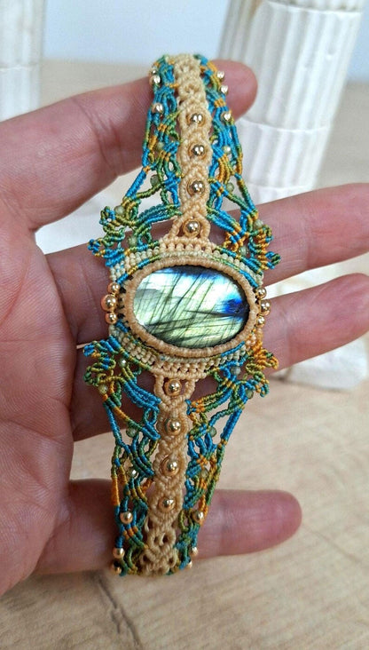 Macrame Jewelry Collections | Handmade Gemstone Bracelets