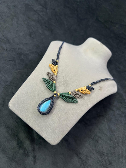Artisan Macrame Necklaces & Labradorite Jewelry | Hari Om Creations