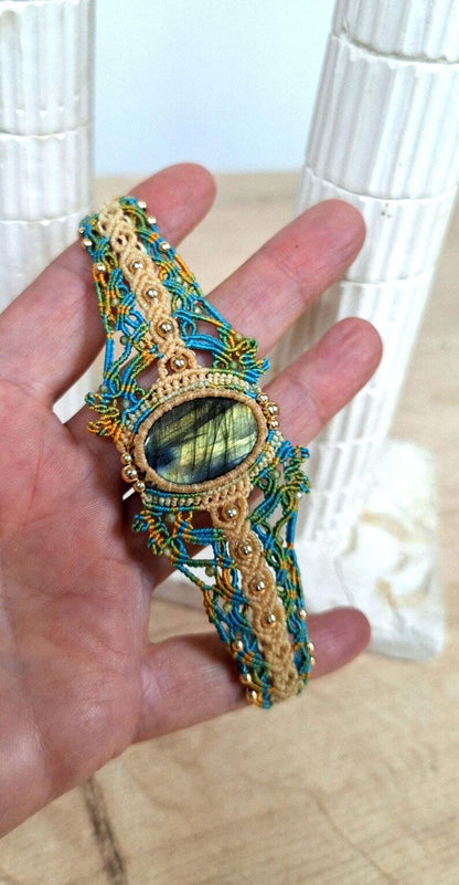 Macrame Jewelry Collections | Handmade Gemstone Bracelets