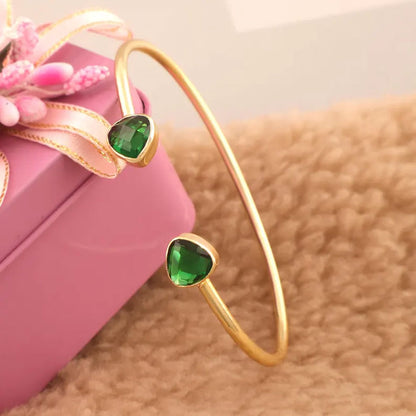 Adjustable Handmade Brass Bangle | Unique Artisan Design