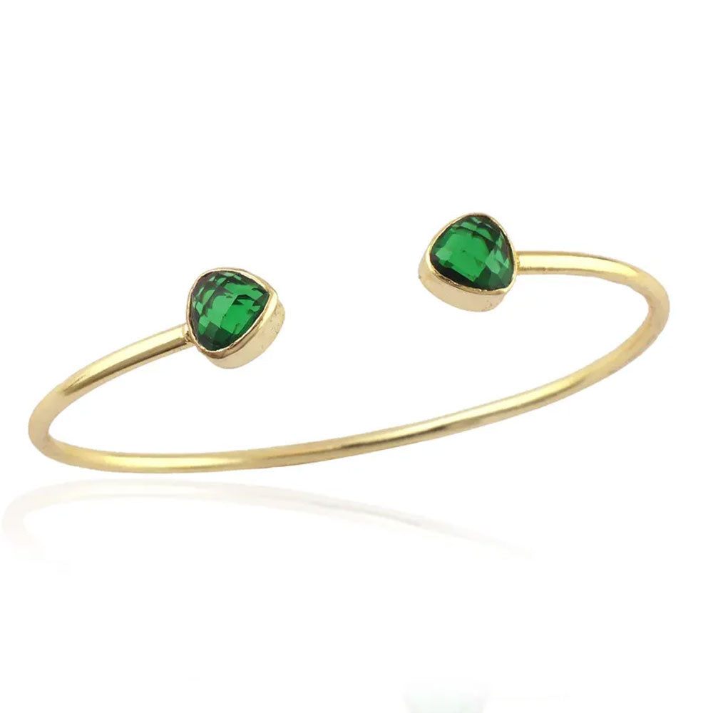 Adjustable Handmade Brass Bangle | Unique Artisan Design