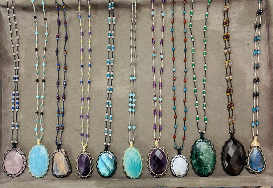 Handcrafted Gemstone Necklaces | Artisan Jewelry | Hari Om Creations