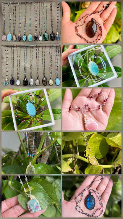 Handcrafted Gemstone Necklaces | Artisan Jewelry | Hari Om Creations