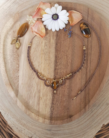 Handcrafted Macrame Gemstone Necklaces | Hari Om Creations