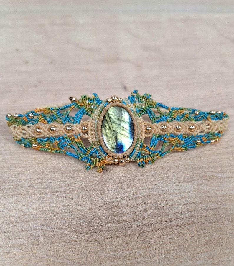 Macrame Jewelry Collections | Handmade Gemstone Bracelets