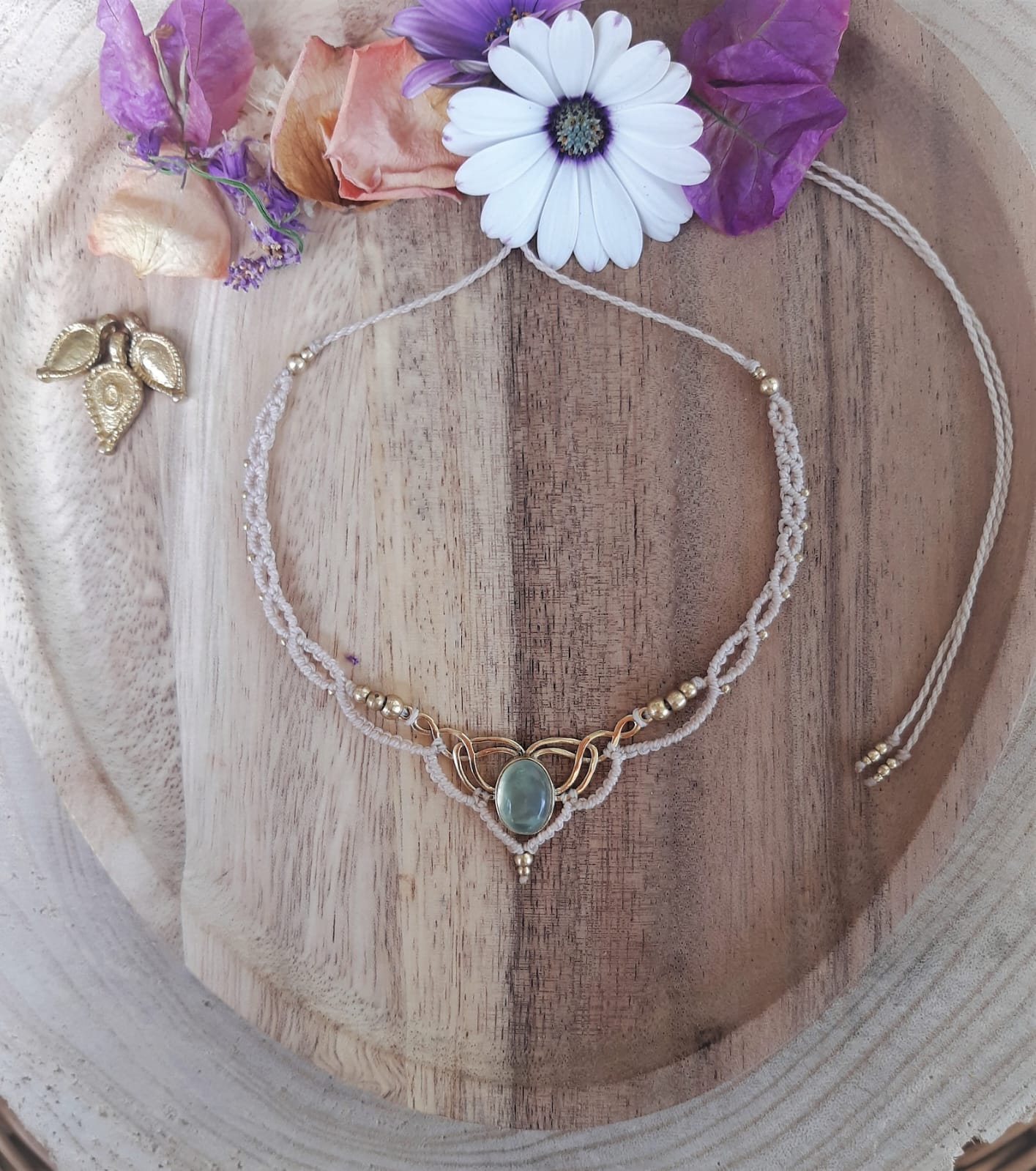 Handcrafted Macrame Gemstone Necklaces | Hari Om Creations