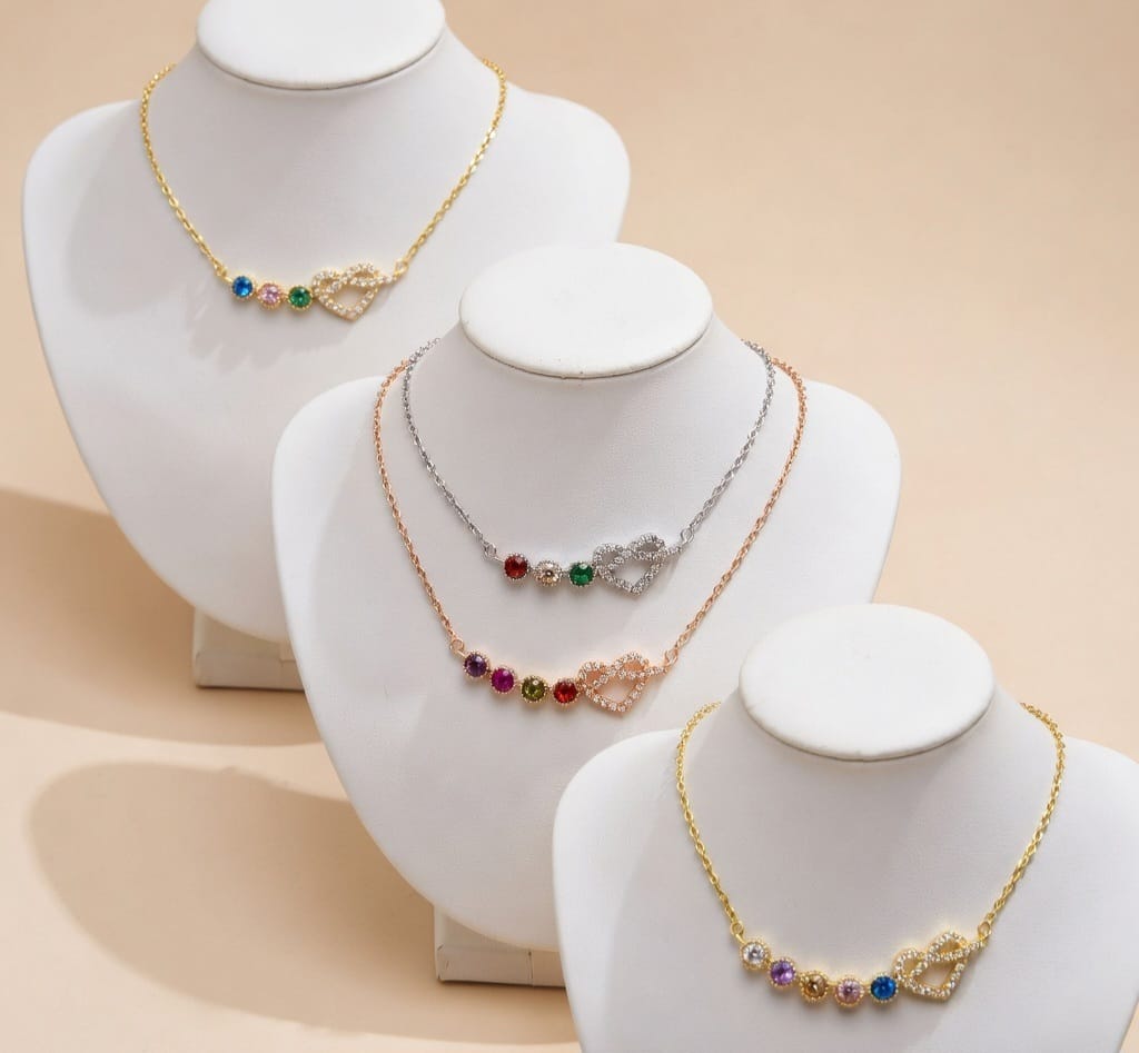 Handcrafted Heart Bracelets & Gemstone Pendants | Hari Om Creations