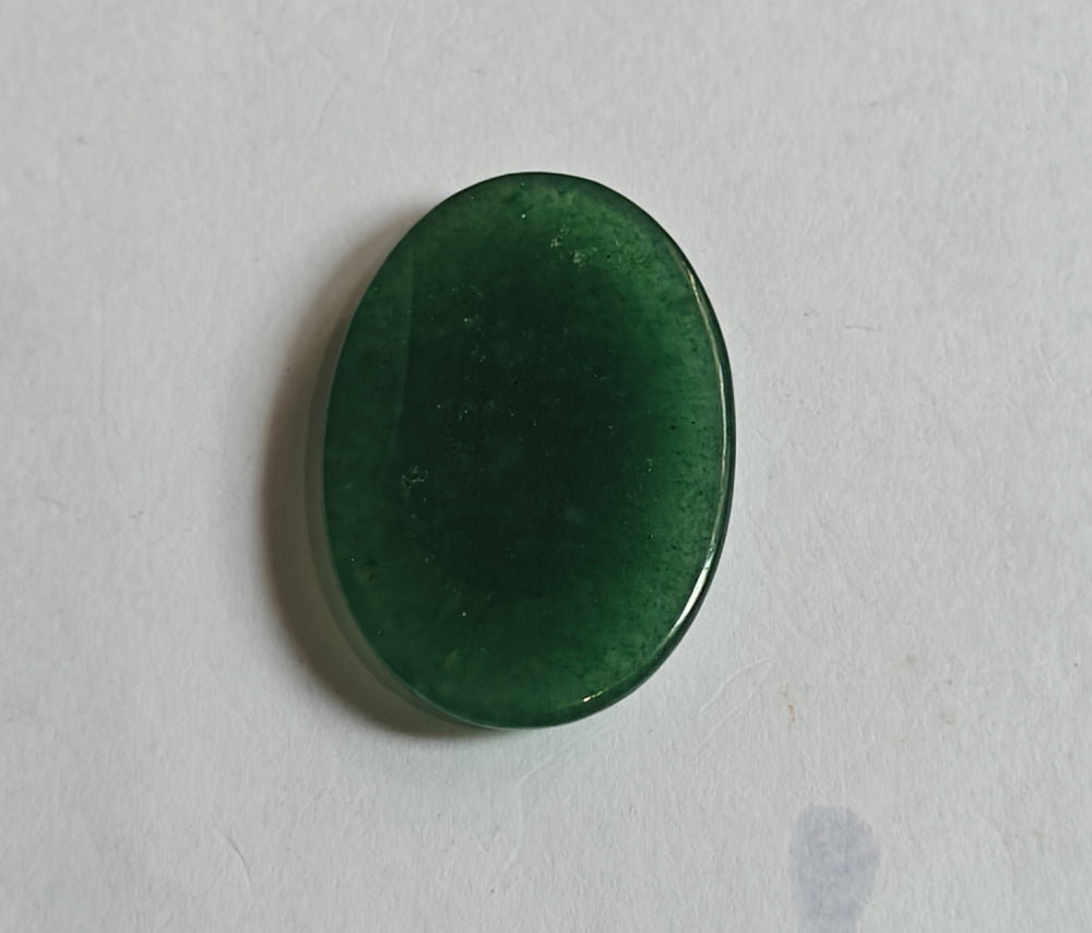 20To25MM Green Aventurine Loose Gemstone Oval Shape Handmade Natural Stone Making For Jewelry