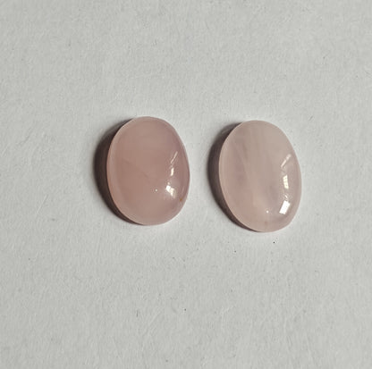 Trendy 2025 20To25MM Rose Quartz Loose Gemstone Oval Shape Handmade Natural Stone Making For Jewelry