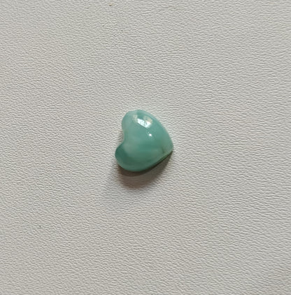 10MM Larimar Carving Loose Gemstone Heart Shape Handmade Natural Stone Used Making For Jewelry