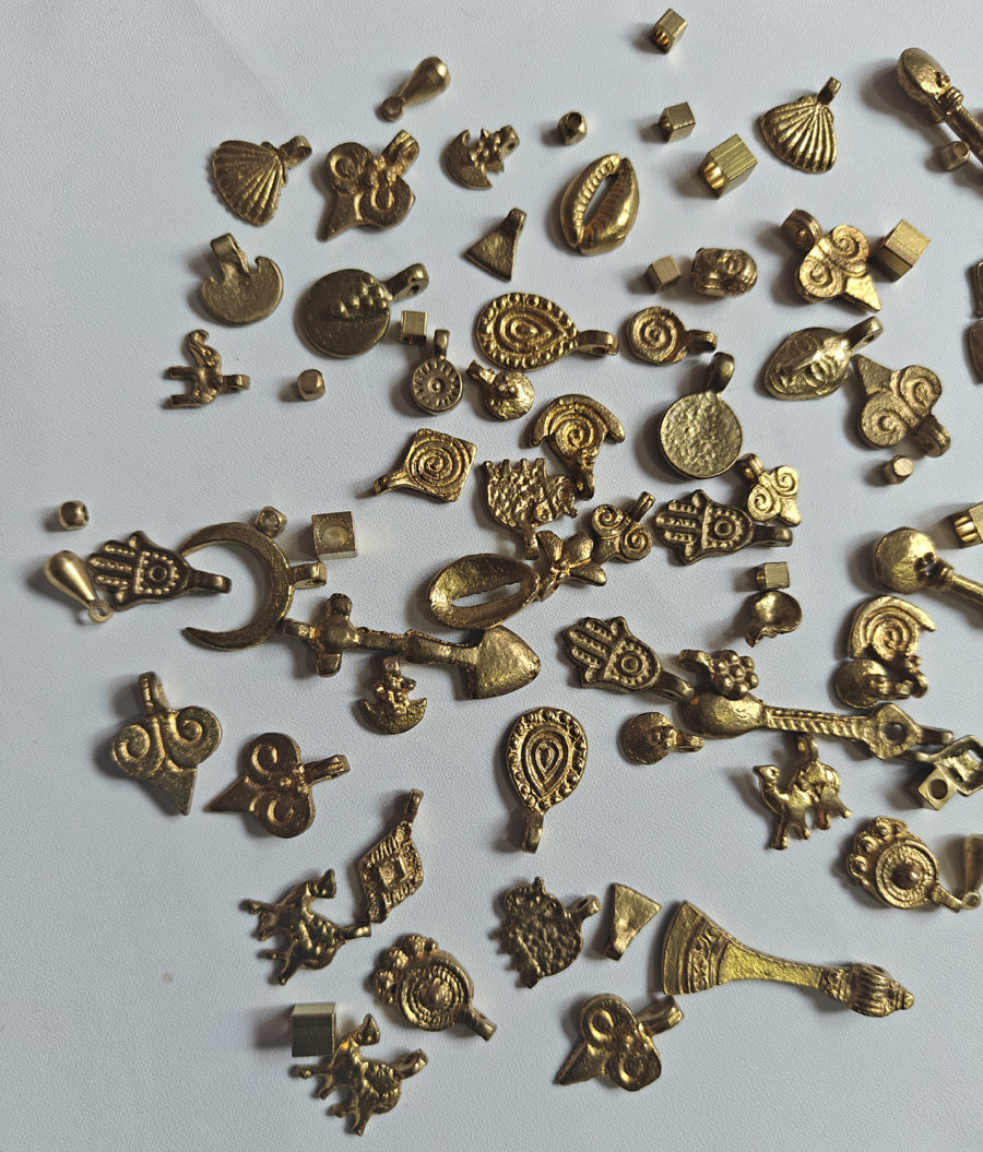 Awesome Golden Color Multiple Animation Shape 10To15mm Brass Finding Jewelry Component Suppliers Used For Making Jewelry