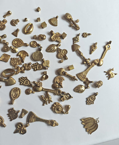 Awesome Golden Color Multiple Animation Shape 10To15mm Brass Finding Jewelry Component Suppliers Used For Making Jewelry