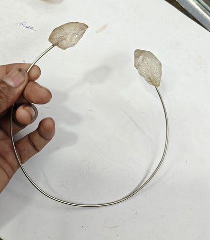 925 Sterling Silver Adjustable Bangles Free size Raw Shape natural Poland Amber Gemstone Bangle Bezel Set For Happy Birthday Gift's For Her Bangles