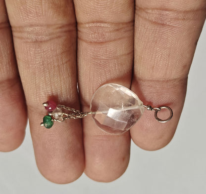 Awesome Handmade Stone 15MM Approx Drop Shape Citrine Faceted Gemstone Beads Pendant Drilled Setting 925 Sterling Silver Pendant For Happy Birthday Gift Pendant