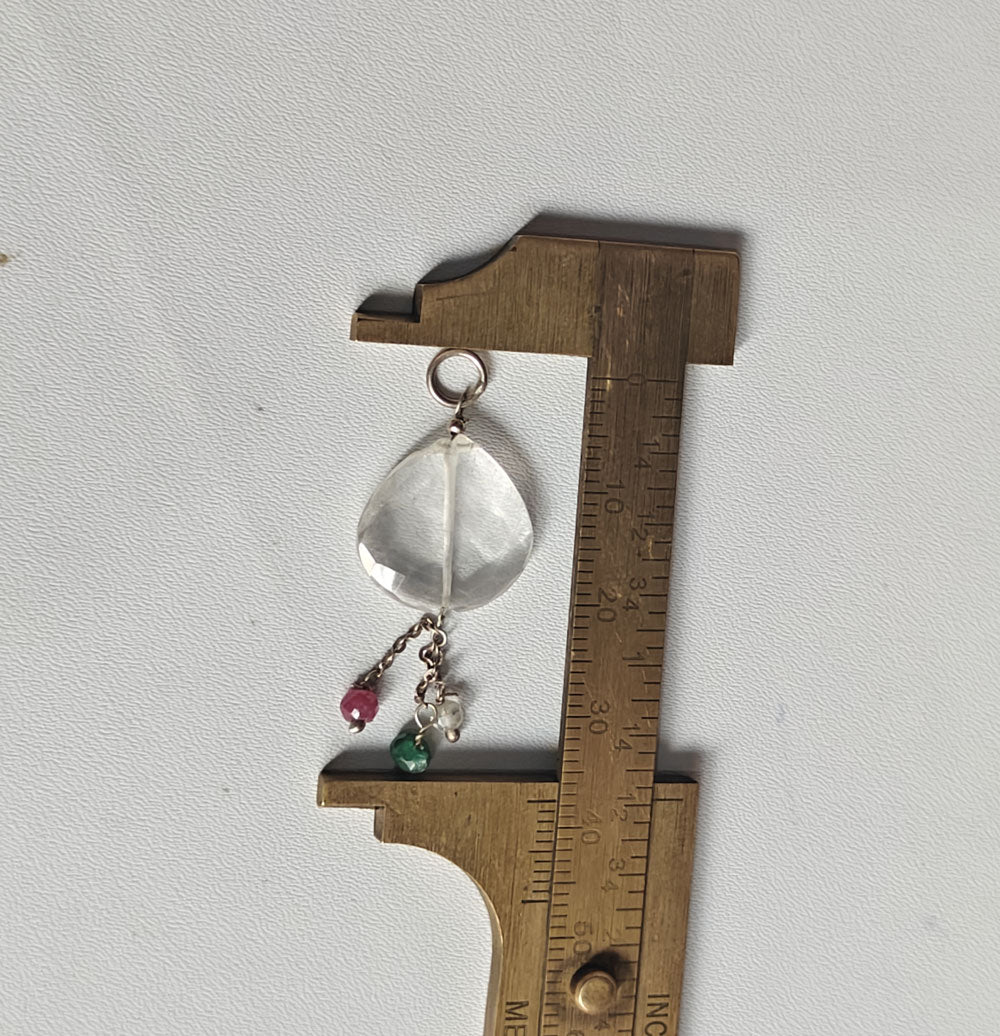 Awesome Handmade Stone 15MM Approx Rectangle Shape Rose Quartz Slice Gemstone Pendant Drilled Setting 925 Sterling Silver Pendant For Happy Birthday Gift Pendant