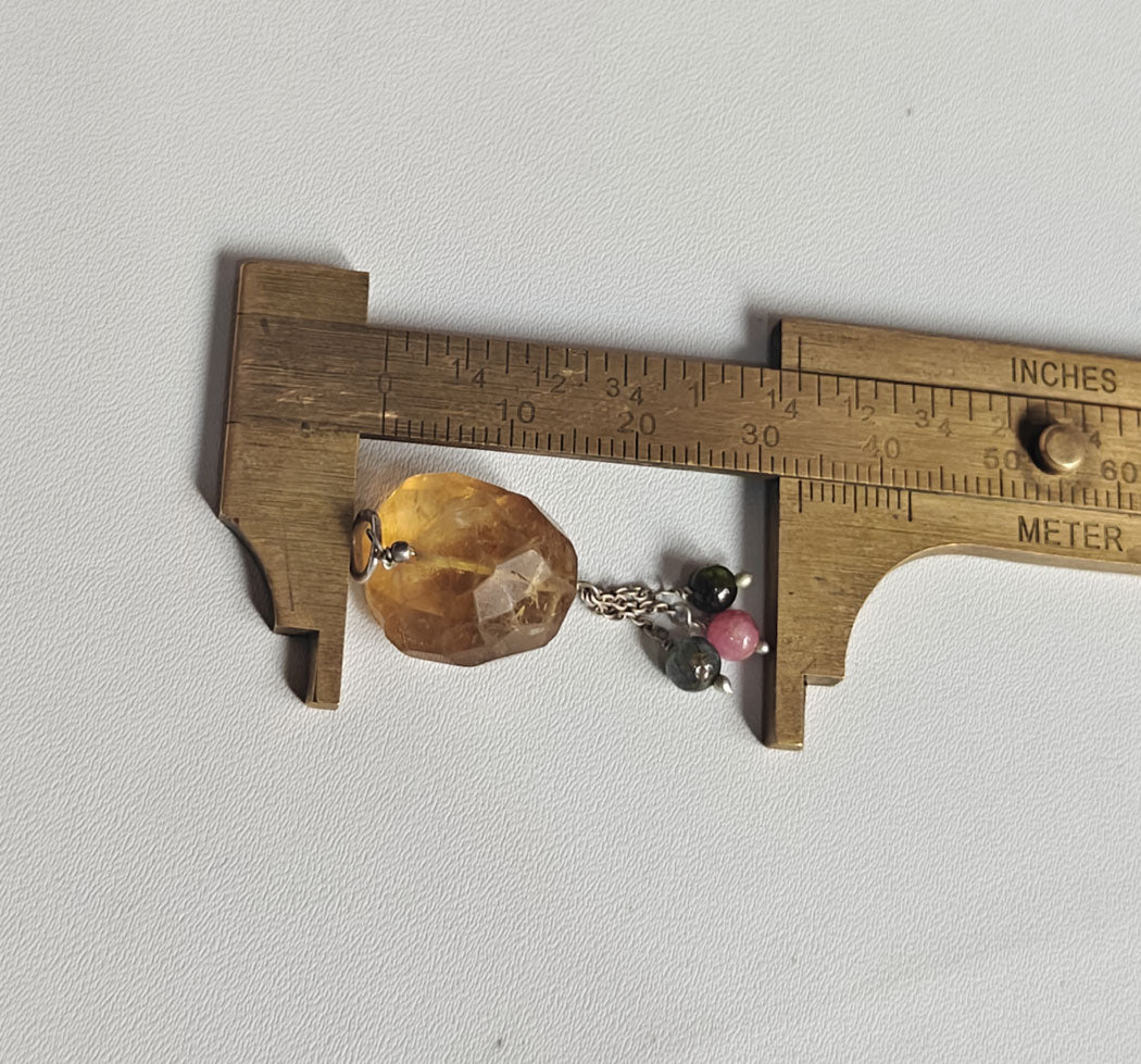 Awesome Handmade Stone 15MM Approx Balan Shape Smoky Quartz Gemstone Beads Pendant Drilled Setting 925 Sterling Silver Pendant For Happy Birthday Gift Pendant