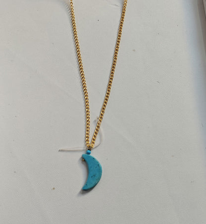 Handmade 925 Sterling Silver Gold Plated Necklace 10MM Oval Shape Tibetan Turquoise Gemstone Drilled Set Necklace Anniversary Gift For Women Necklace