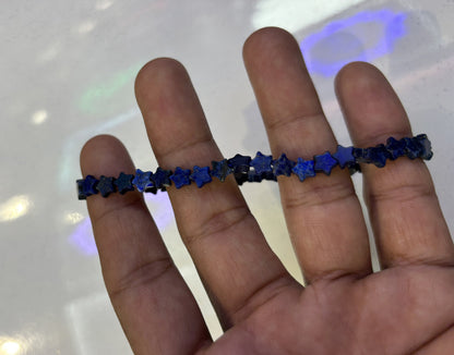 2025 Trendy Handmade Adjustable Bracelet 3mm Multicolor Star Beads Natural Beads Gems Drilled Set Fashion Bracelet For Women Gift's