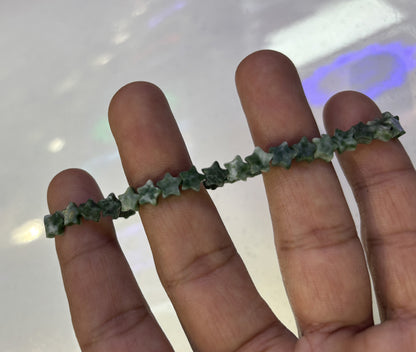 2025 Trendy Handmade Adjustable Bracelet 3mm Multicolor Star Beads Natural Beads Gems Drilled Set Fashion Bracelet For Women Gift's