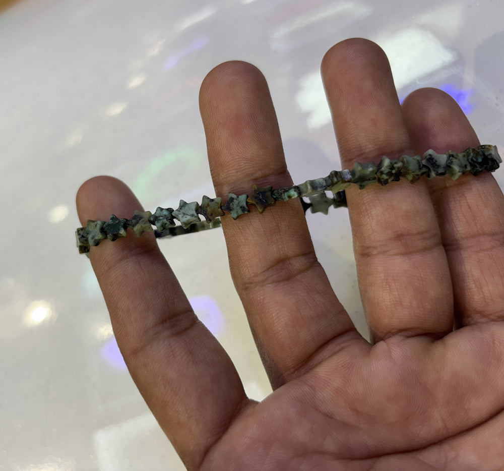 2025 Trendy Handmade Adjustable Bracelet 3mm Multicolor Star Beads Natural Beads Gems Drilled Set Fashion Bracelet For Women Gift's