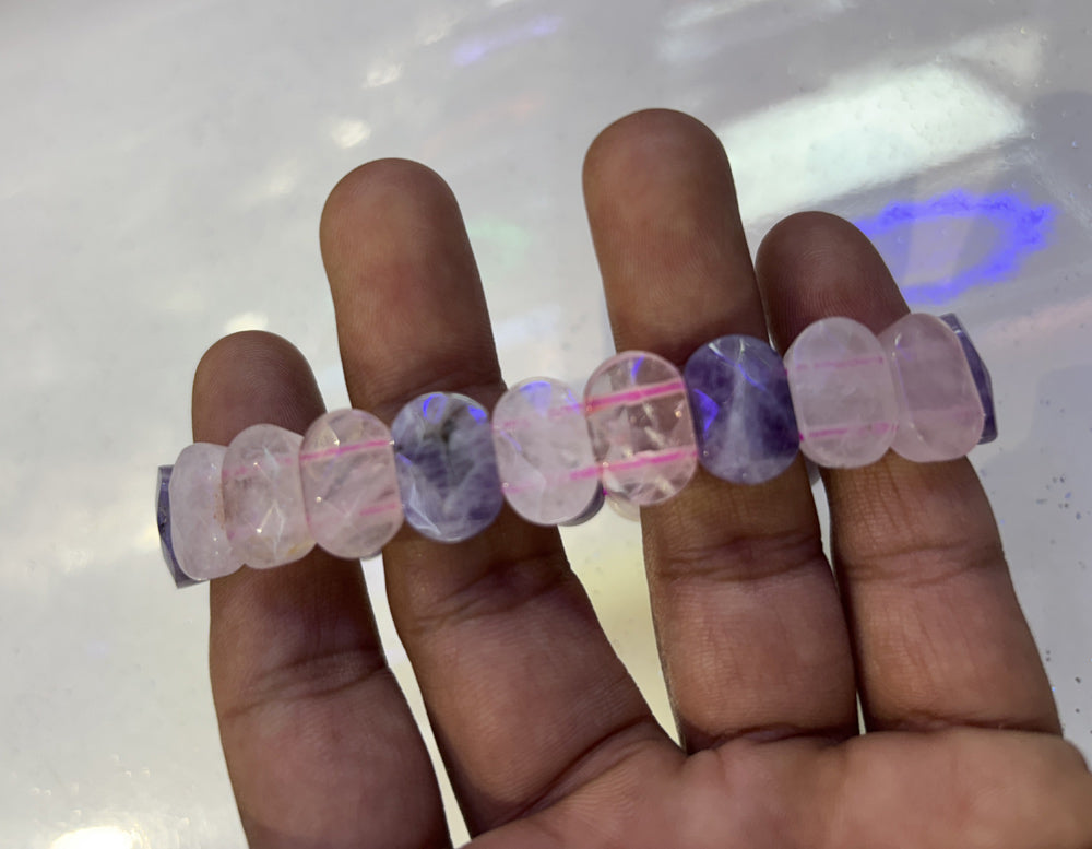 2025 Trendy Handmade Adjustable Bracelet 10mm Hematite Natural Beads Gems Drilled Set Fashion Bracelet For Women Gift's