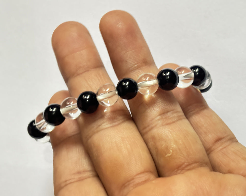 Handmade Brass Adjustable Bracelet 8mm Citrine Natural Beads Gems Drilled Set Fashion Bracelet For Women Gift