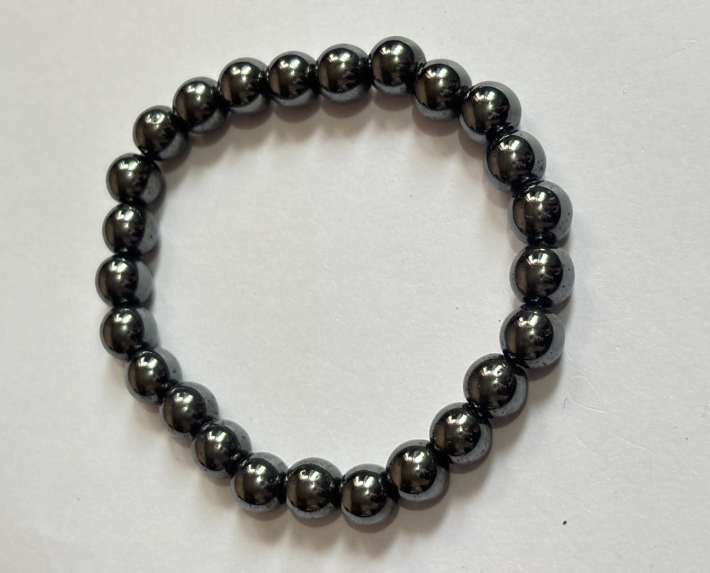 Trendy Handmade Adjustable Bracelet 8mm Hematite Beads Natural Beads Gems Drilled Set Fashion Bracelet For Women Gift's (Copy)