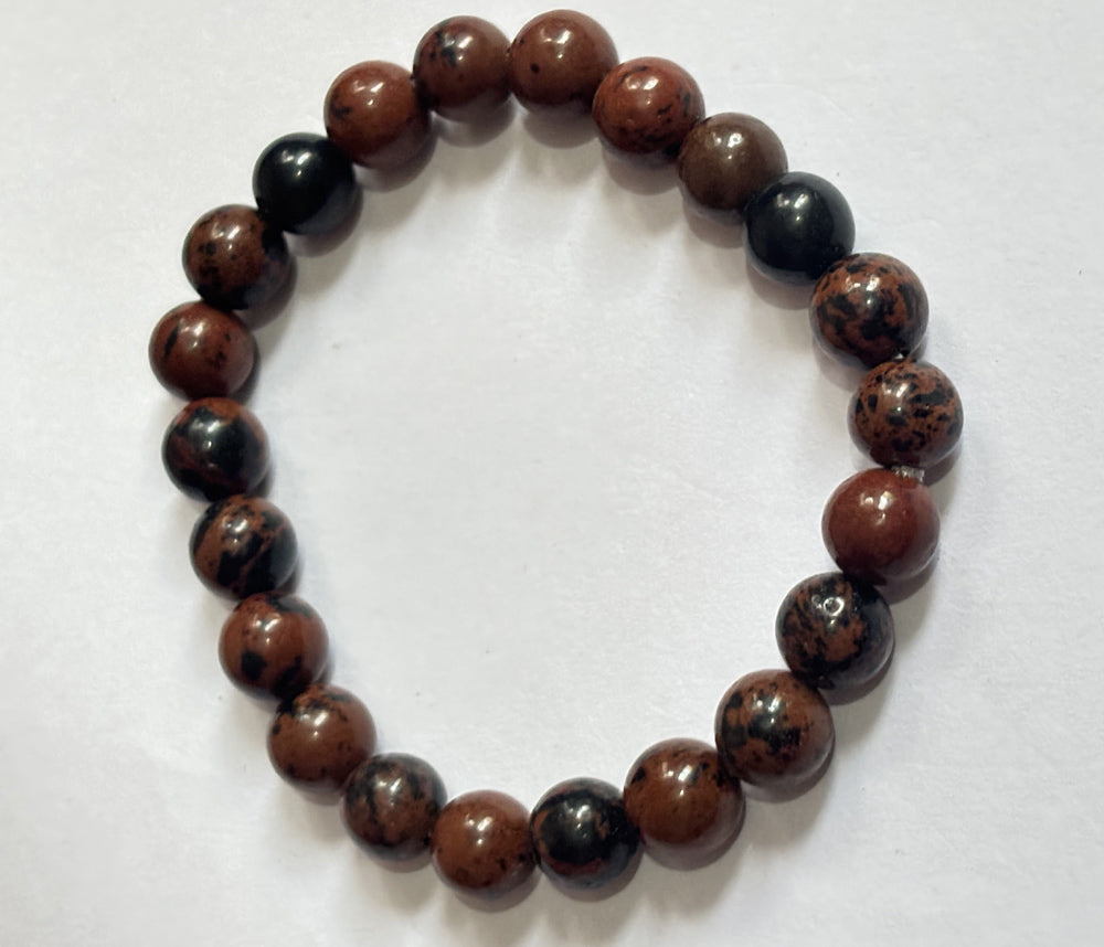2025 Trendy Handmade Brass Adjustable Bracelet 8mm Larimar Natural Beads Gems Drilled Set Fashion Bracelet For Women Gift's