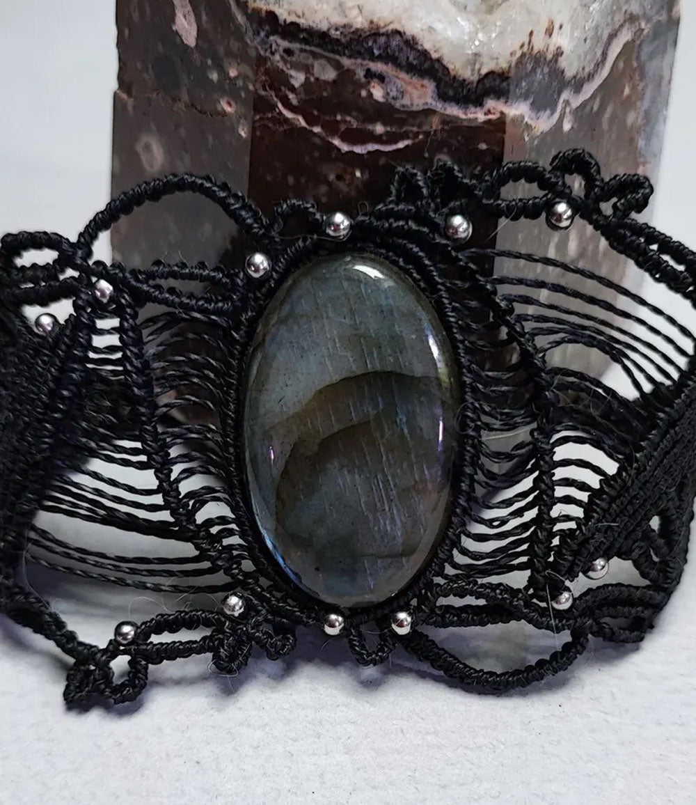Handcrafted Macrame Bracelet | Unique Boho Style | Hari Om Creations