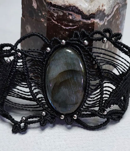 Handcrafted Macrame Bracelet | Unique Boho Style | Hari Om Creations